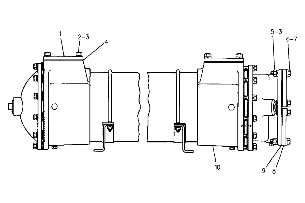 CATERPILLAR HEAT EXCHANGER GP-SEA WATER