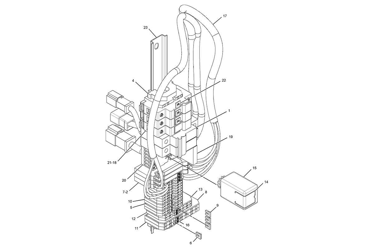 CATERPILLAR STRIP GP-TERMINAL –AC