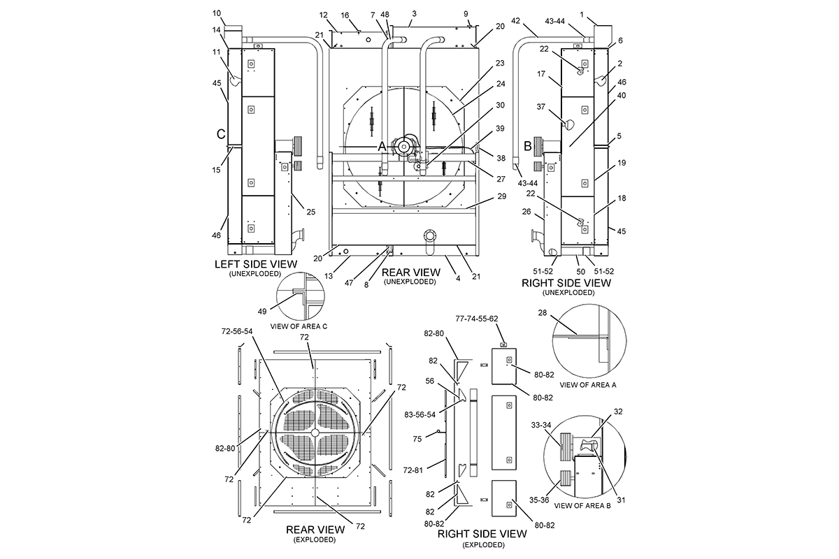 CATERPILLAR RADIATOR & FAN GP