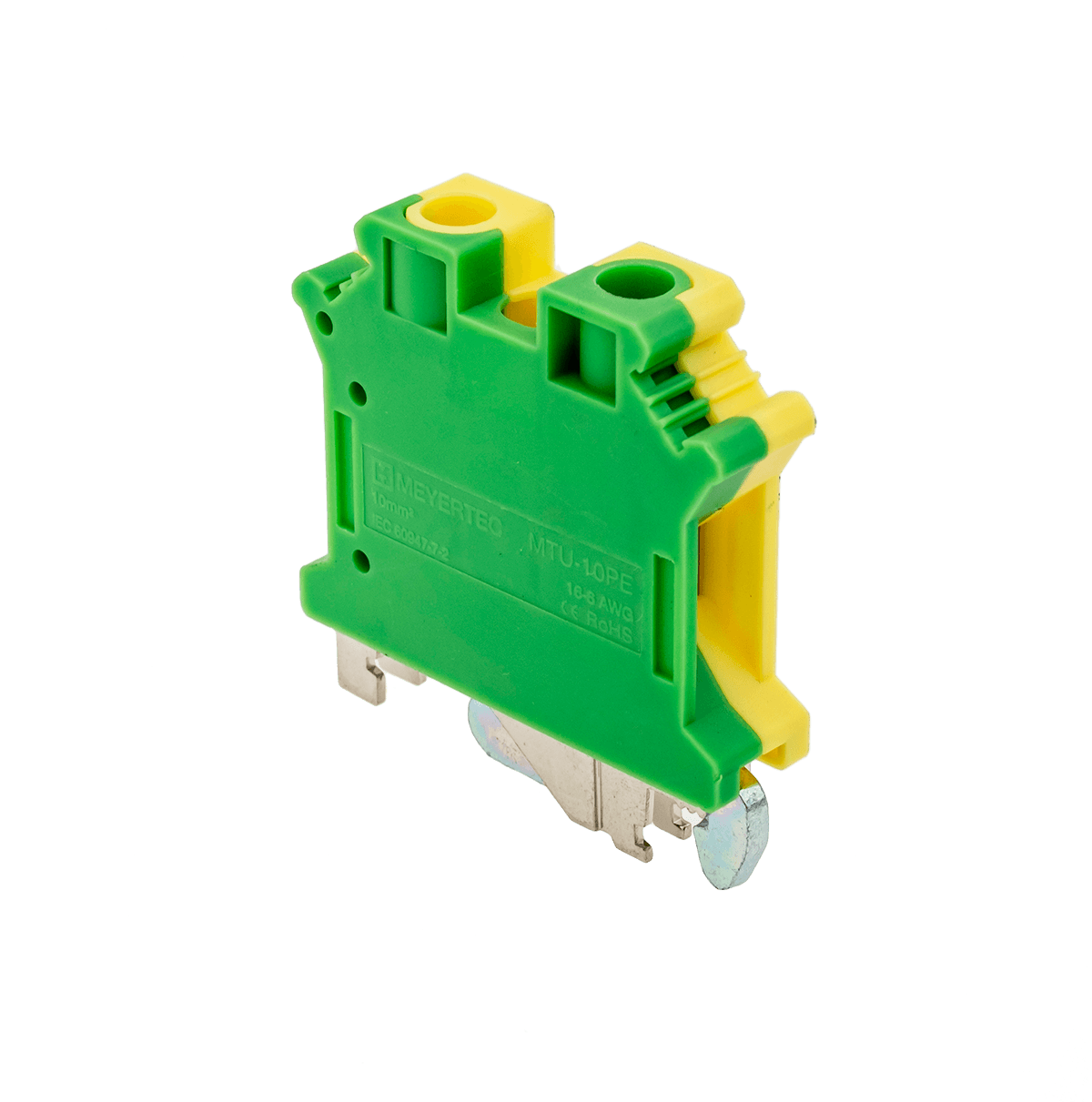 Клемма винтовая "Земля", 10 мм² MTU-10PE
