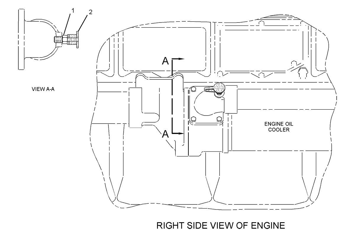 CATERPILLAR VALVE GP-FLUID SAMPLING –OIL