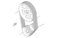 Catelpillar PULLEY GP-FAN DRIVE