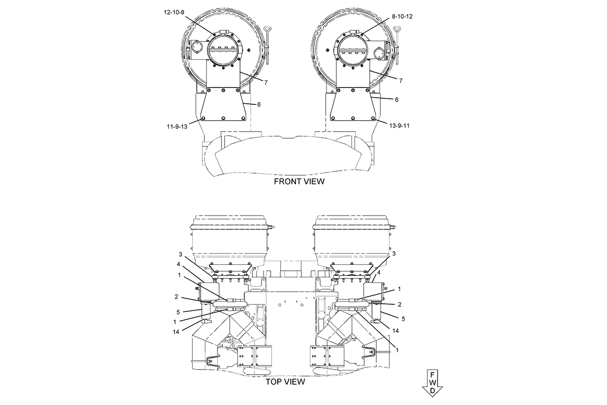 CATERPILLAR SHUTOFF GP-AIR