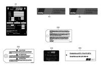 LABEL FOR GENSET