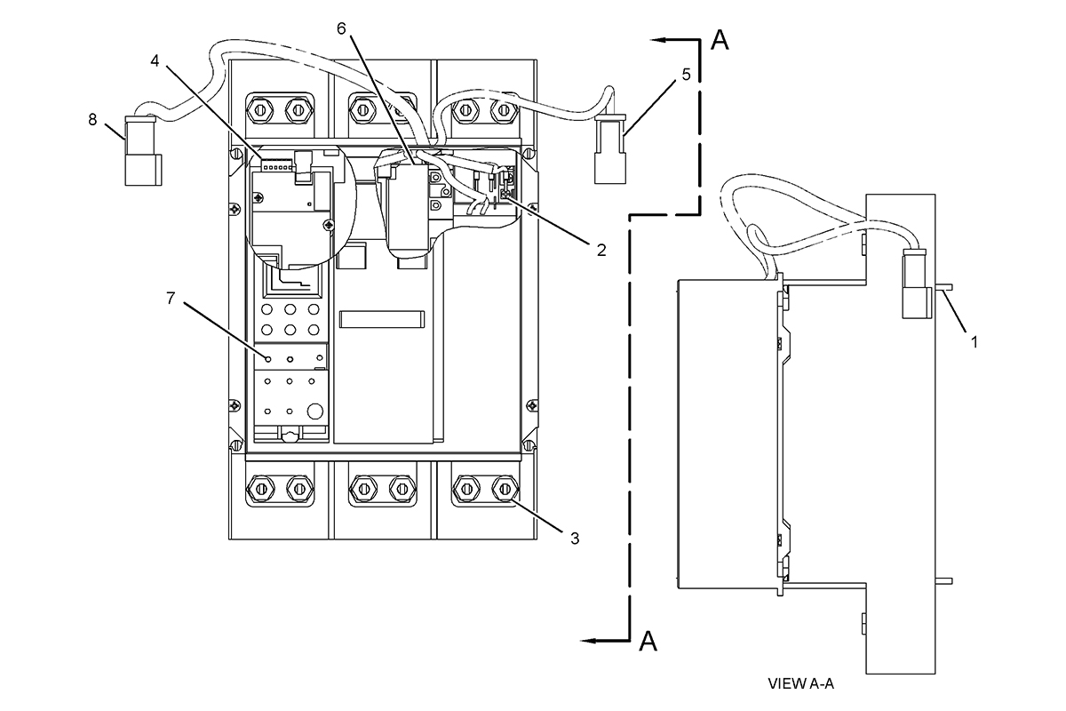 CATERPILLAR CIRCUIT BREAKER AS –UL, MCCB, LSI-P