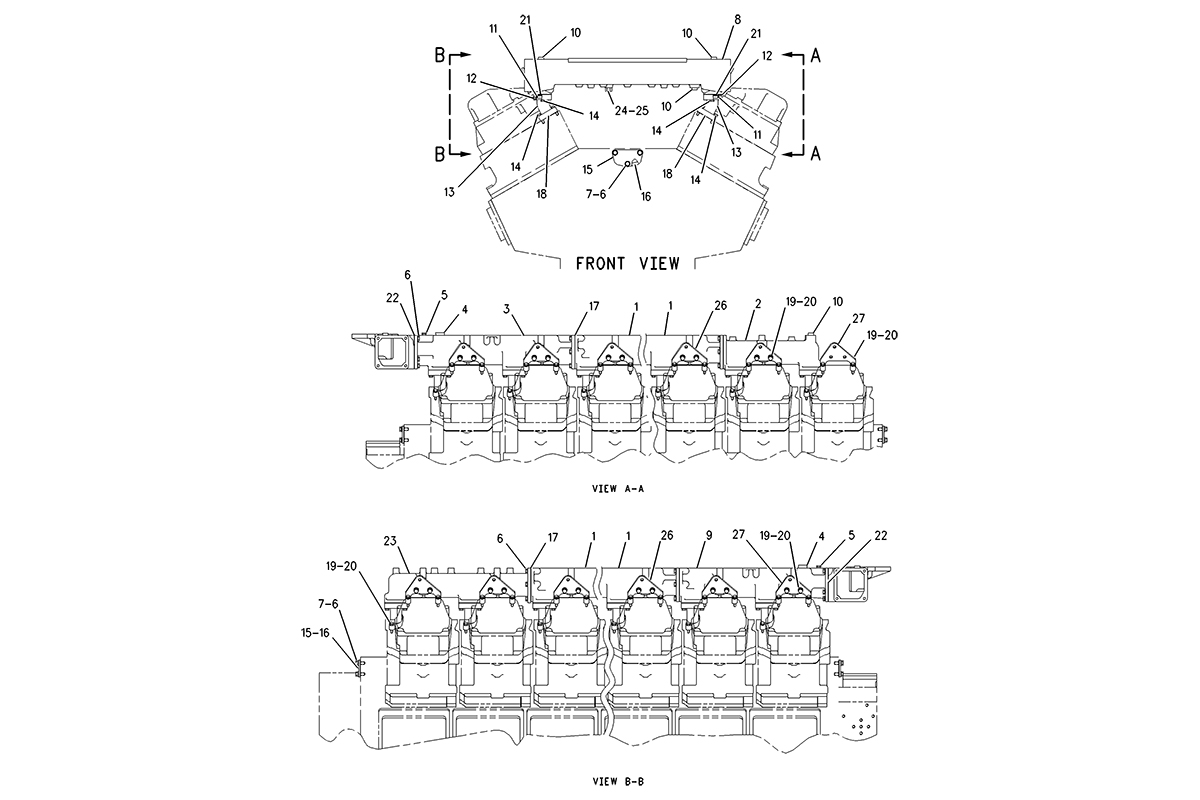 CATERPILLAR LINES GP-WATER –UPPER