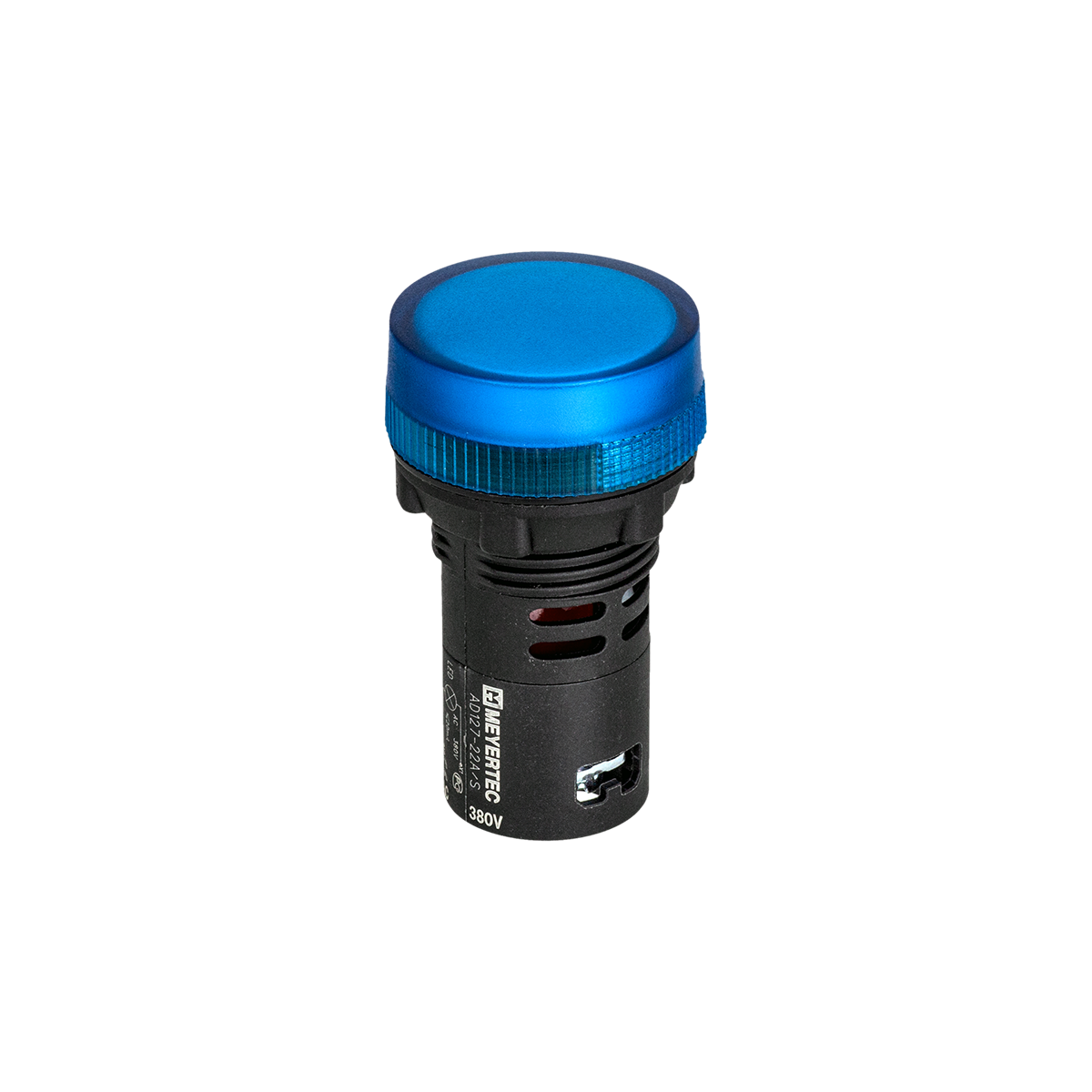 Сигнальная LED лампа, синий, 380V AC IP65 MT22-SA76