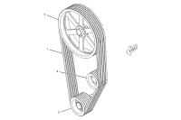 Catelpillar PULLEY GP-FAN DRIVE