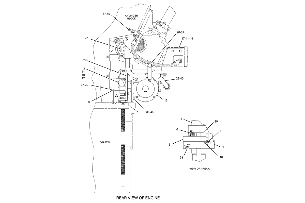 CATERPILLAR PUMP GP-PRELUBRICATION –DEEP SUMP