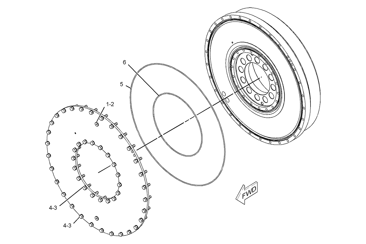CATERPILLAR DAMPER GP