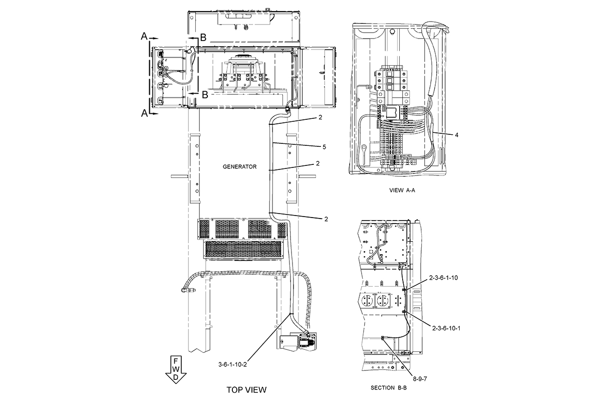 CATERPILLAR WIRING GP-JACKET WATER HEATER