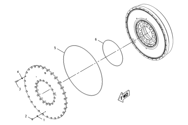 CATERPILLAR DAMPER GP *R