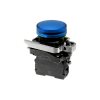 Лампа сигнальная синяя, 220V AС/DC, IP65, металл MTB4-BV763