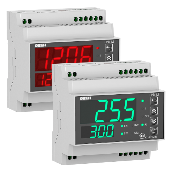 ТРМ12 ПИД-регулятор для задвижек с RS-485