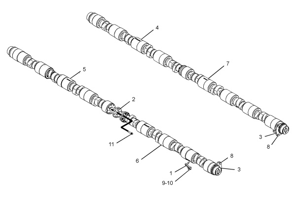 CATERPILLAR CAMSHAFT GP