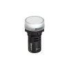 Сигнальная LED лампа, белый, 24V AC/DC IP65 MT22-SA11
