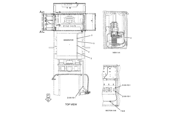 CATERPILLAR WIRING GP-JACKET WATER HEATER