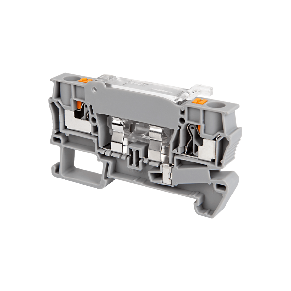 Клемма push-in с держателем предохранителя, 4 мм² MTP-4F