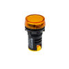 Сигнальная LED лампа, желтый, 110V AC/DC IP65 MT22-S25