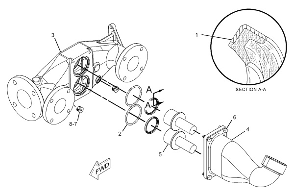CATERPILLAR HOUSING & REGULATOR GP –AFTERCOOLER