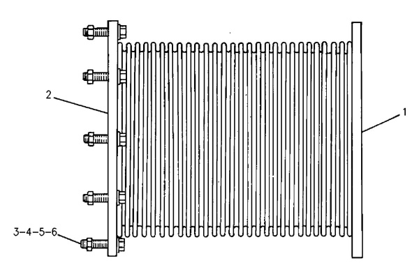 CATERPILLAR FITTING GP-EXHAUST –FLEXIBLE
