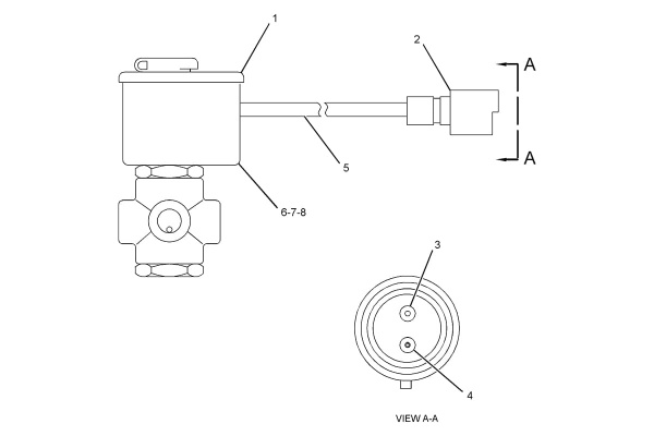 CATERPILLAR VALVE AS-SOLENOID –AIR START