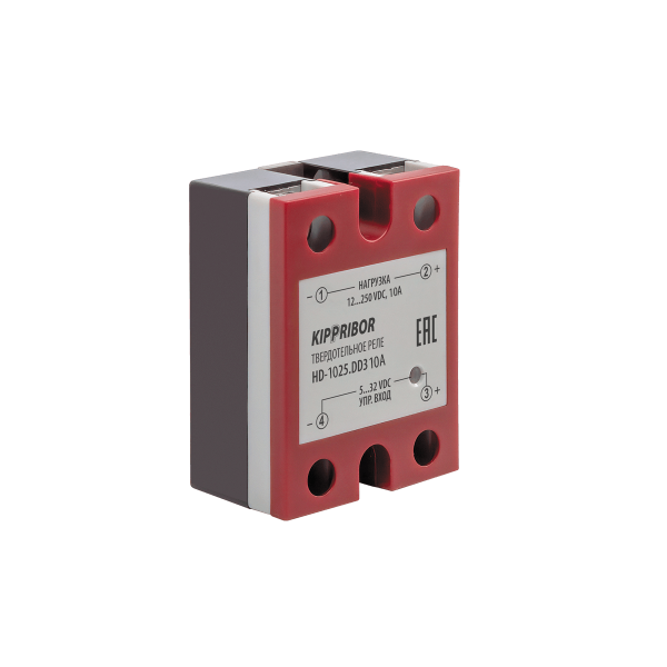 Модификация HD-1025.DD3 [M02], реле твердотельное 1-ф, тип HD, 10 А HD-1025.DD3