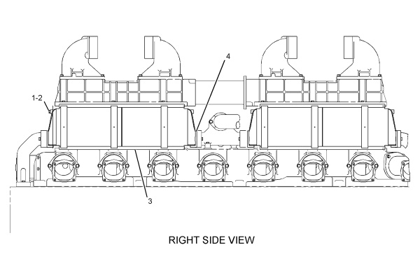 CATERPILLAR AFTERCOOLER GP-WATER