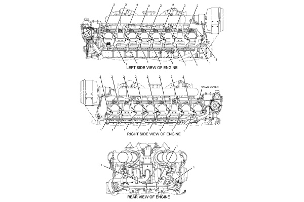 CATERPILLAR WIRING GP-SENSOR –THERMOCOUPLE