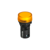 Сигнальная LED лампа, желтый, 220V AC/DC IP65 MT22-SA35
