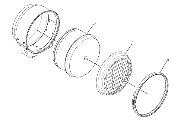 CATERPILLAR AIR CLEANER GP