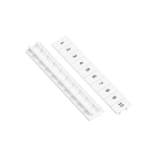 Маркировка клеммного ряда 51-60, ширина 6 мм (уп. 100 шт.) MTU-4M5160