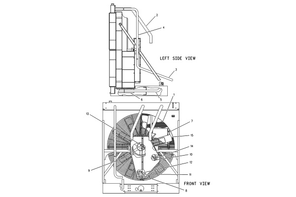 CATERPILLAR RADIATOR & FAN GP
