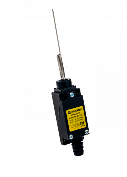 Выключатель концевой, IP65, пружинный с утоньшением MTB4-LZ8169