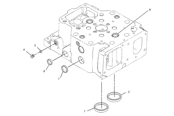 CATERPILLAR CYLINDER HEAD AS