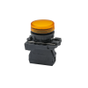 Лампа сигнальная желтая, 220V AС/DC, IP65, пластик MTB5-AV753