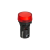 Сигнальная LED лампа, красный, 380V AC IP65 MT22-SA74