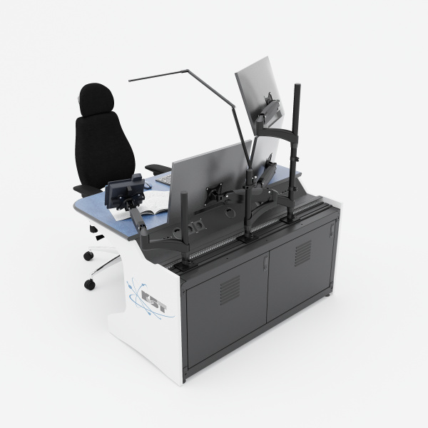Диспетчерский стол для одного оператора TS-RDM-PG51-KBT
