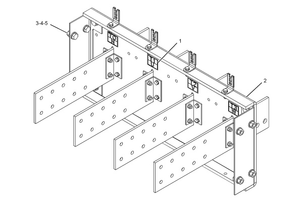 CATERPILLAR BUS BAR GP-BOX –SIDE EXTENSION, IEC